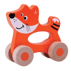 Fox wooden toy