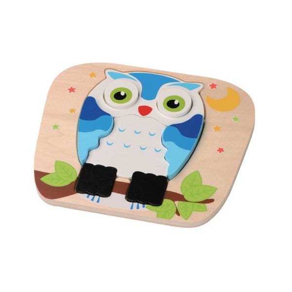 Owl Puzzle wooden toy 1