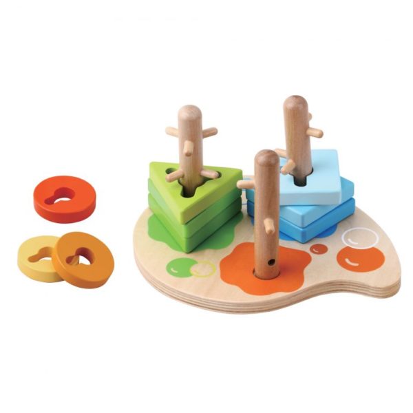 Peg puzzle wooden toy 1
