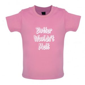 butter baby t-shirt pink