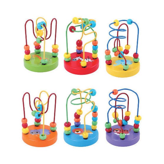 Wooden Toys mini bead coasters
